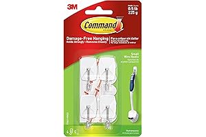 Command Small Wire Toggle Hooks: Damage-Free Hanging Solution