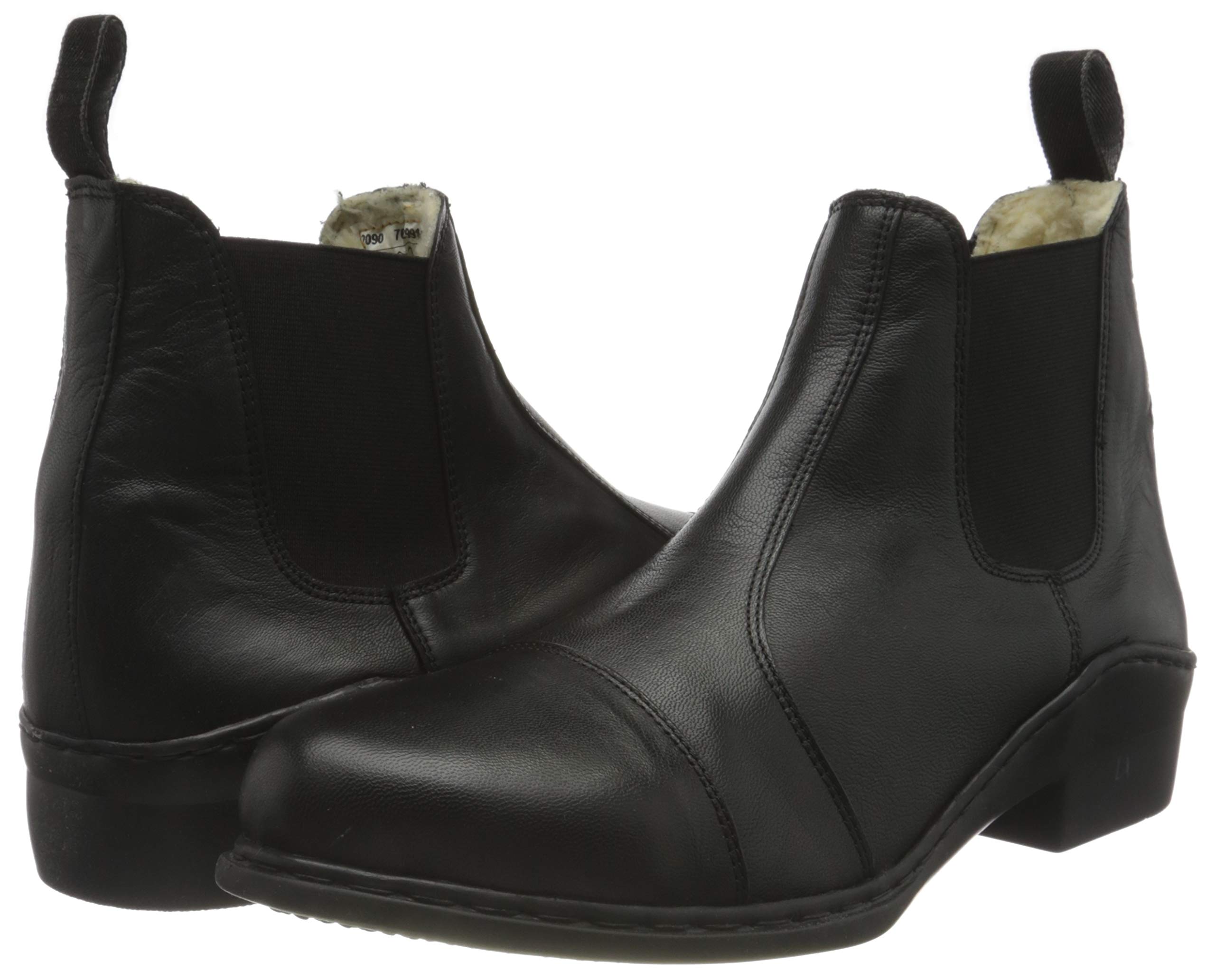 HKM Stiefeletten-Softyteddyfutter-mit Elastikeinsatz9100, Stivali da cavallerizzi Unisex-Adulto
