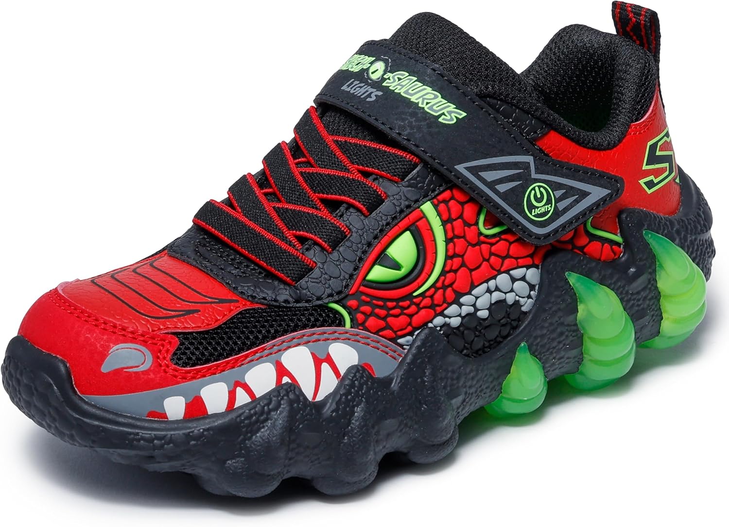 Skechers Boys' Skech-o-Saurus Lights 2.0