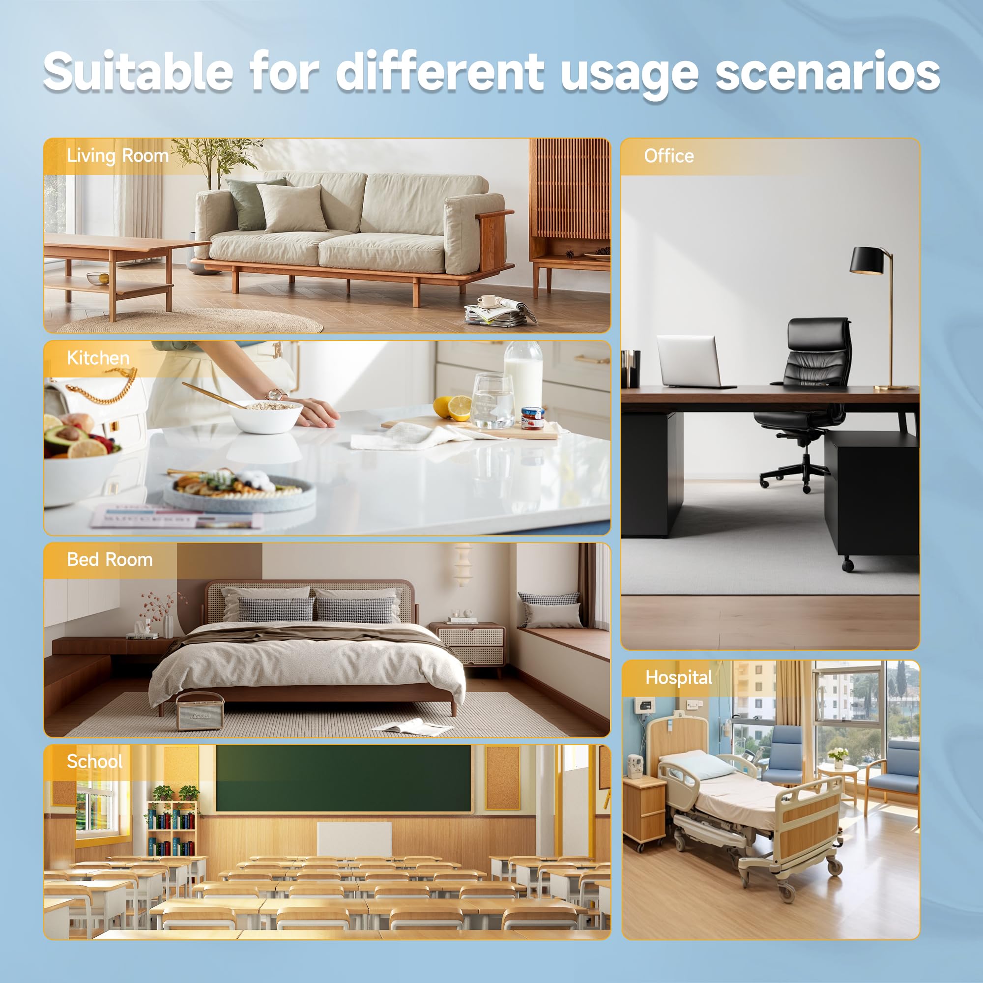 Confezione da 3 filtri di ricambio per HE601