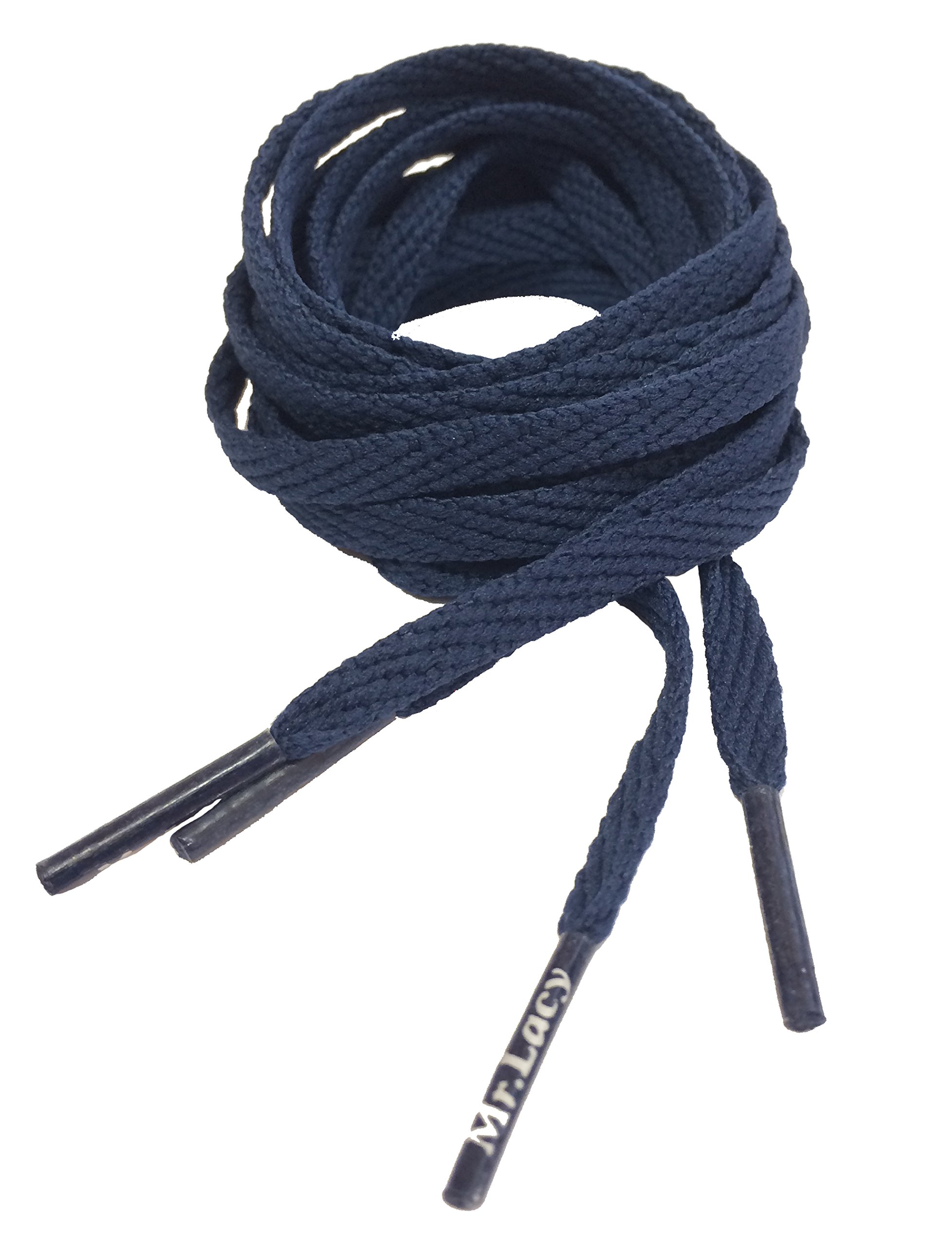 Mr LacySmallies Navy Blue Shoelaces - 90cm