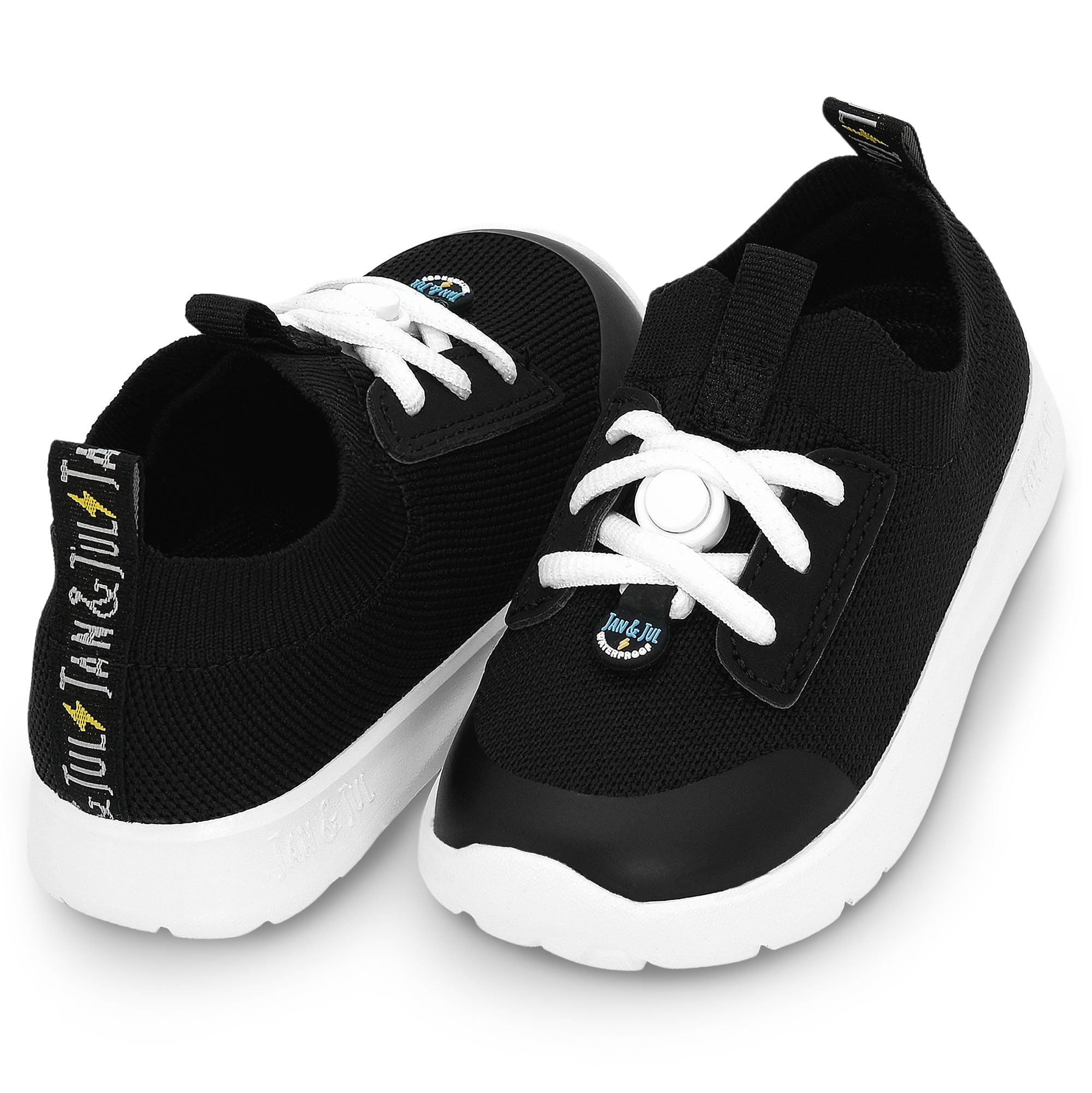 Jan & Jul wasserdichte Schuhe, leichte Sneaker mit verstärkter Zehenkappe für Kleinkinder