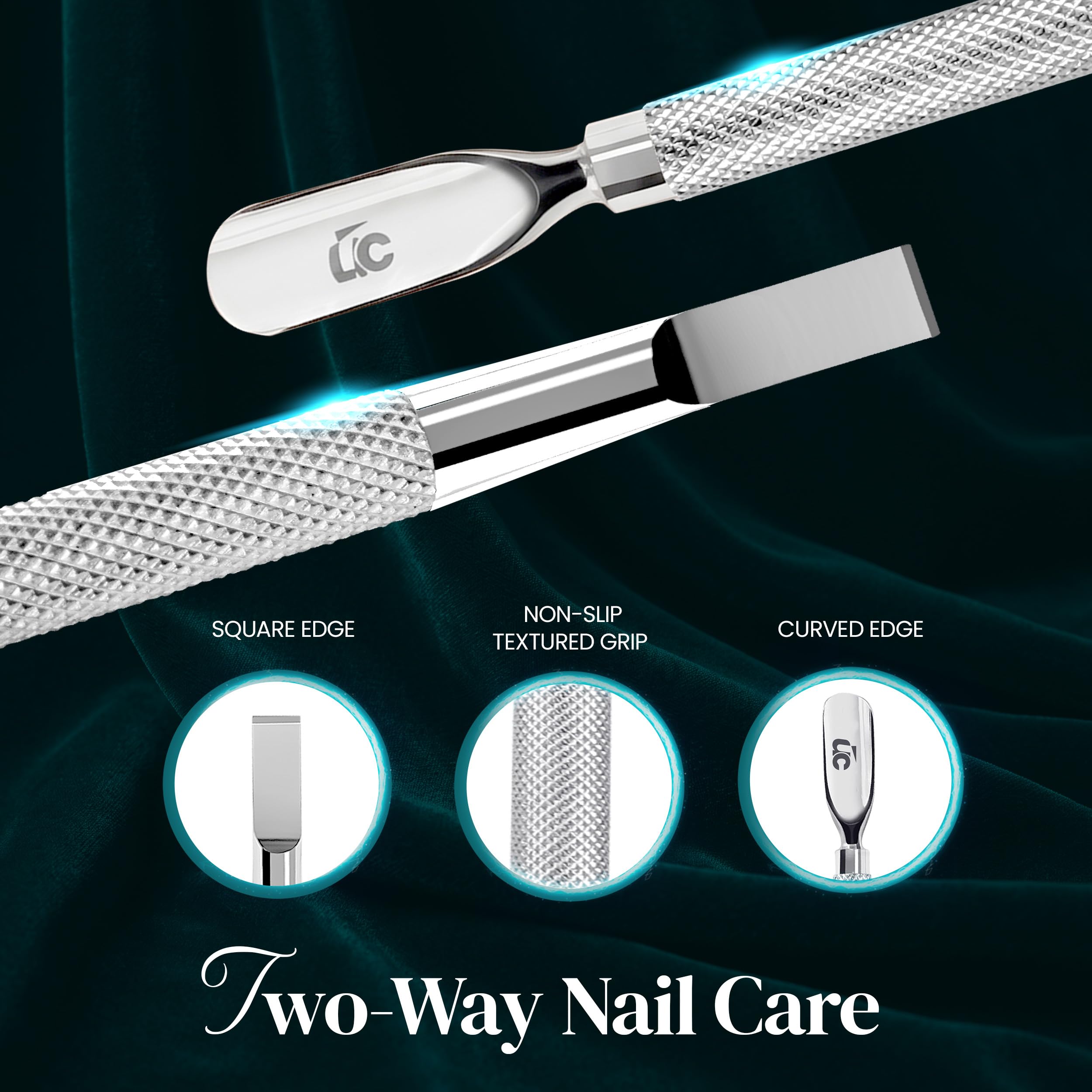 Cuticle Pusher Tool - Nail Care & Cleaning -3
