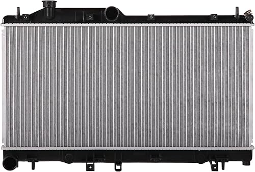 Miniatura 1 de Lynol Sistema de enfriamiento completo radiador de aluminio compatible con Subaru Impreza WRX 2012-2014 WRX H4 2.5L turboalimentado MT solo