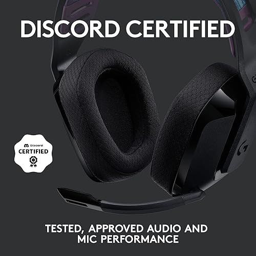 Miniatura 8 de Logitech G535 Lightspeed - Auriculares inalámbricos para videojuegos, ligeros, con micrófono abatible para silenciar, estéreo, compatibles con PC,