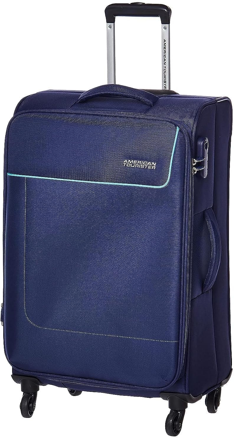 Polyester 69 cm Navy Softsided Suitcase (AMT JAMAICA SP 69CM Navy Softsided)