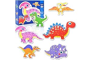 Dinosaur Puzzle for 3 Year Olds - 6 Pack Fun Dinosaur Puzzles...