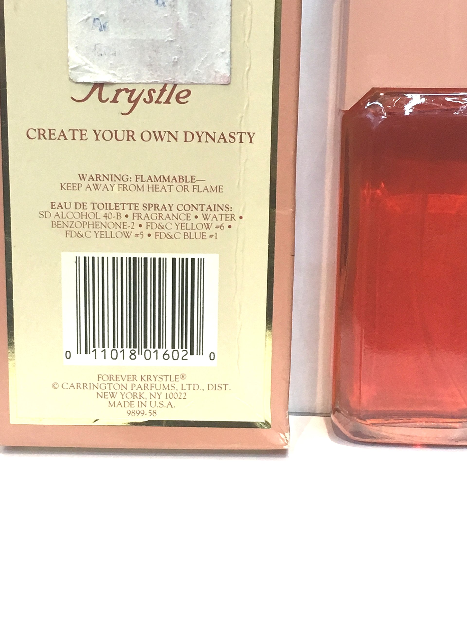 ヴィンテージ 希少 Forever Krystle Cologne Spray Amazon.com : FOREVER KRYSTLE Women Eau de Toilette 2.1 Spray