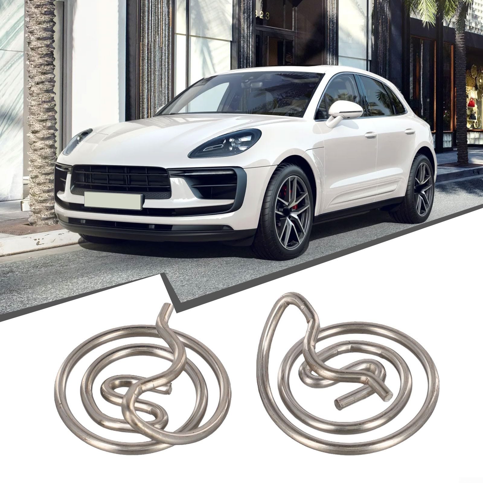 Coppia Molle Servomotore Valvola Elettronica per Serie Macan dal 2015 al 2022, Compatibile con Codice 95813324602