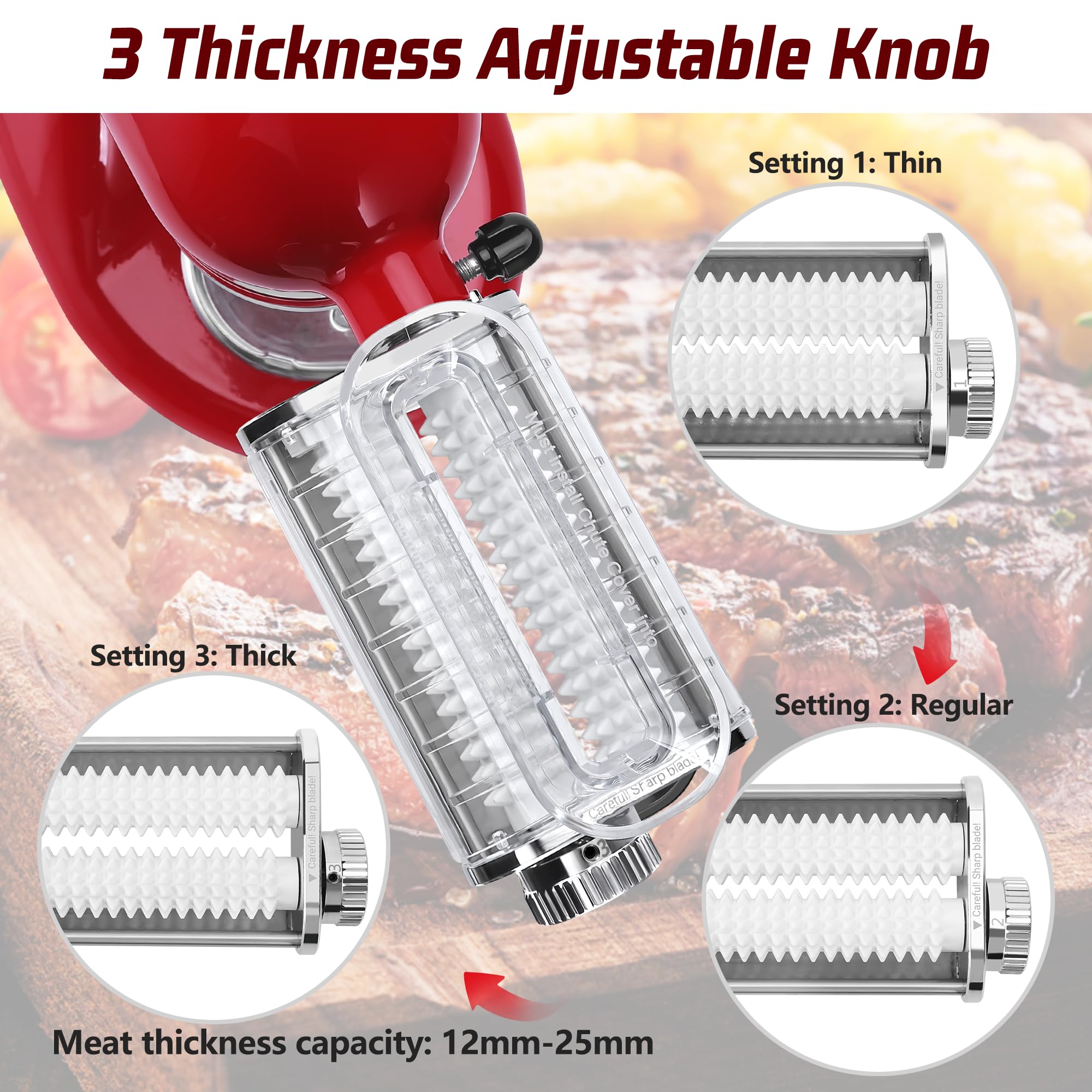Amazon.com: Meat Tenderizer Attachment for Kitchenaid Stand Mixers