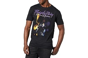 Prince Official T-Shirt: Live in Purple Rain Concert