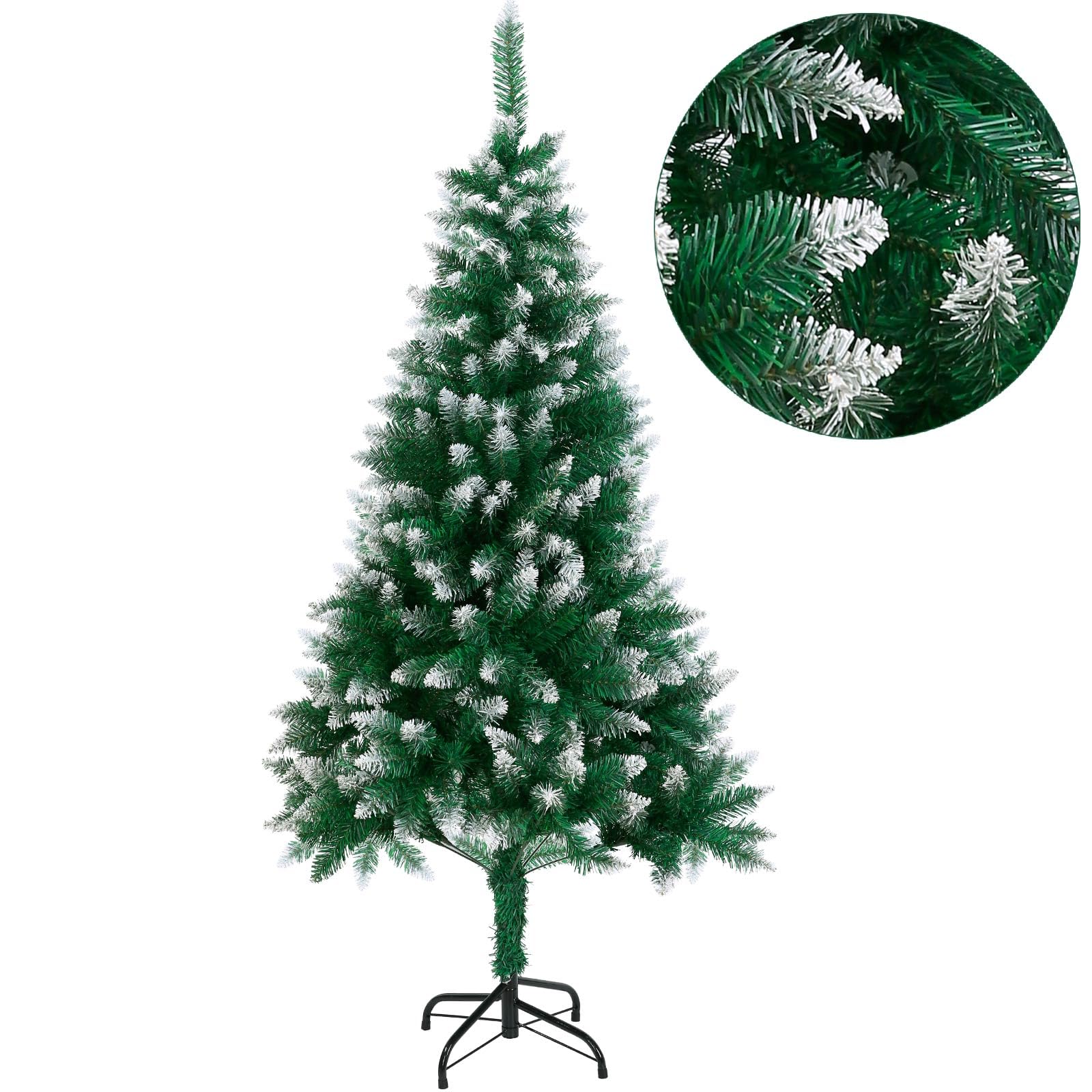 クリスマスツリー 緑色 Amazon.co.jp: Artificia クリスマスツリー 5フィート 750本の枝
