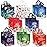 PARSUP 16PCS Christmas Gift Bags with Handles, Non-Woven Large Christmas Bags for Treat Gifts Wrapping Shopping, Xmas Party Supplies, 1513.85.9inch