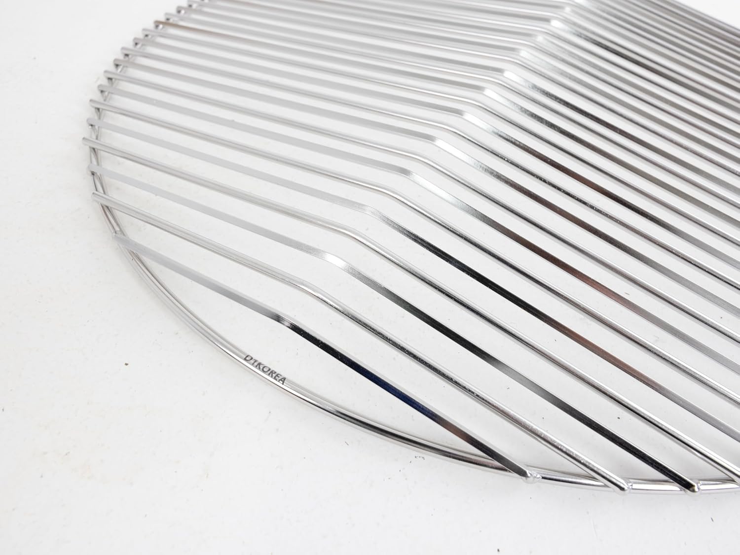Peaked Grill Cooking Grate for Weber 22 Inch Kettle Grill, Premium Stainless Steel Replacement Grate with Square Rolled Anti-Flare Design