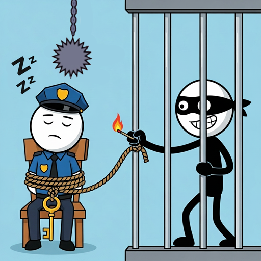 Thief Puzzle Robber: Stickman Thief Escape