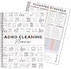 Adhd Cleaning Planner for Adults and Teens Adhd Cleaning and Organizing Planner Cleaning Schedule and Checklist Notebook List Daily Weekly Monthly for Home Chore Chart Adhd Daily Planner