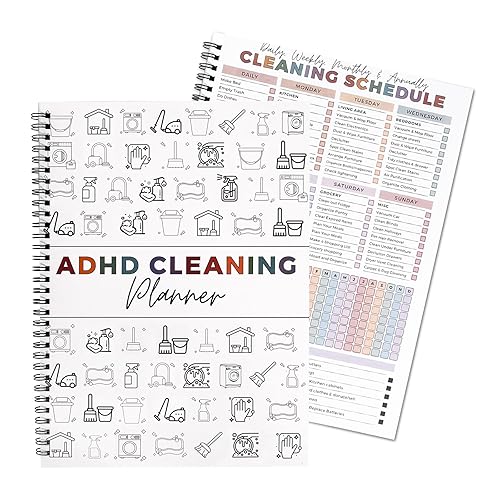 Adhd Cleaning Planner for Adults and Teens Adhd Cleaning and