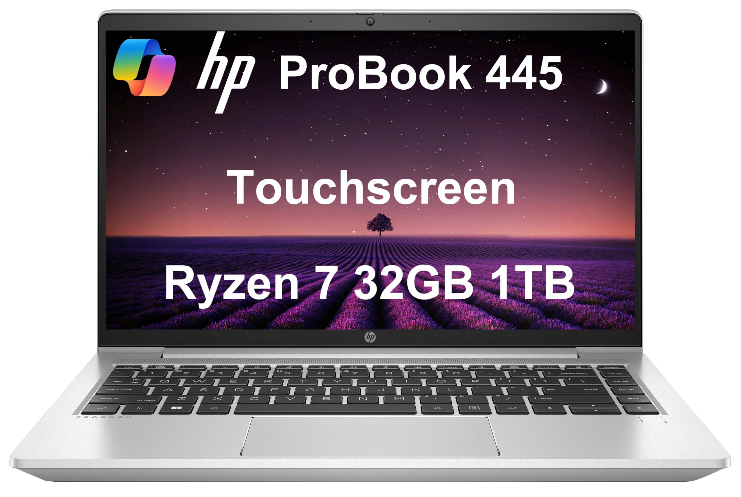 HP Latest ProBook 445 G9 Business Laptop (14