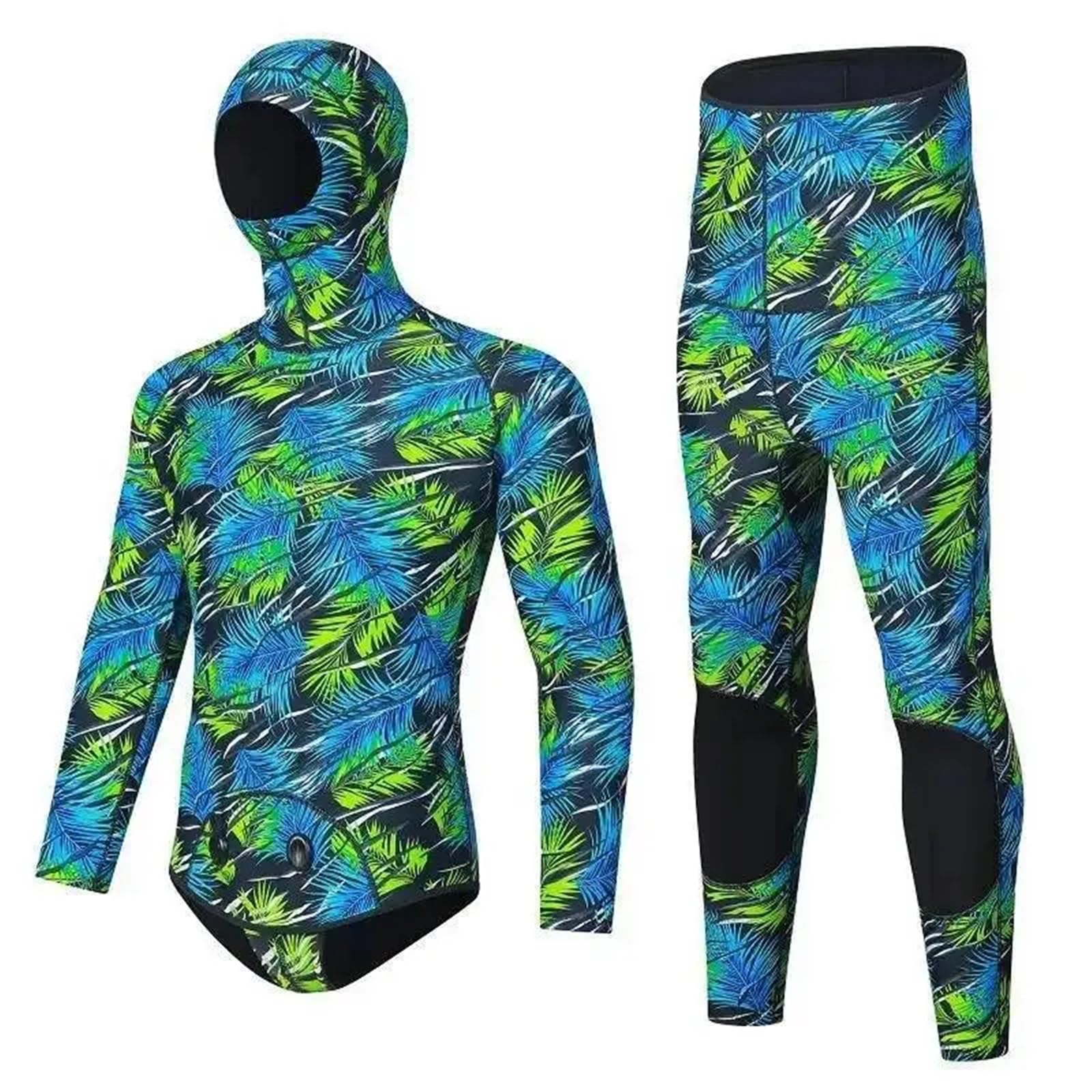 Muta Sub 3.0MM Split Immersioni Snorkeling profondo Nuoto Pesca a surf elastico caldo resistente al freddo a maniche lunghe