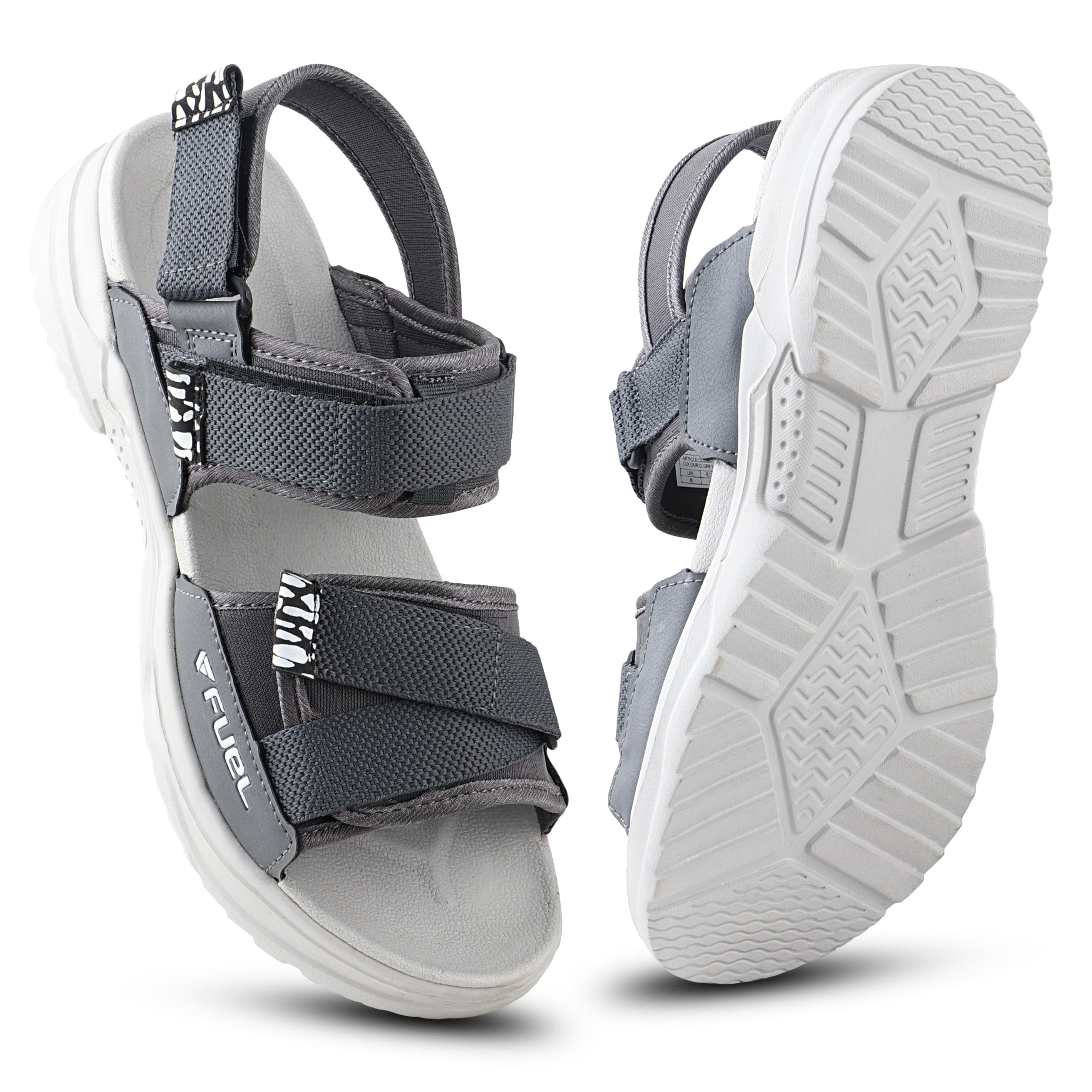 Sandals & Floaters for Mens & Boys Comfortable & Lightweight Dailywear, Anti-Skid Flexible & Breathable for Running, Walking Stylish Casual Sandal for Outdoor Footwear For Gents (Combat-1)