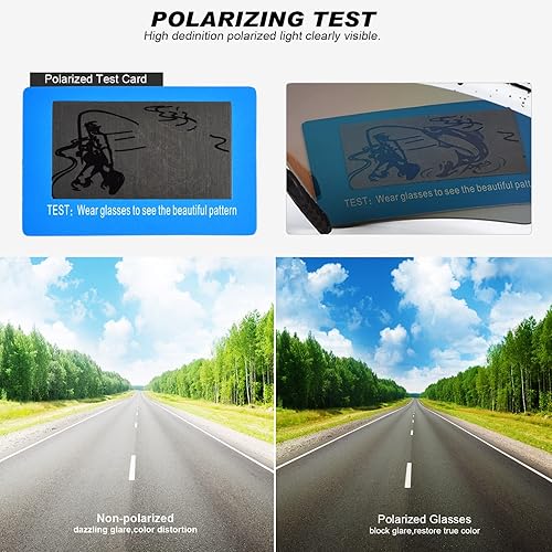 Miniatura 5 de Gafas de sol deportivas polarizadas para hombres y mujeres, jóvenes, béisbol, pesca, correr, ciclismo, golf, senderismo, TAC