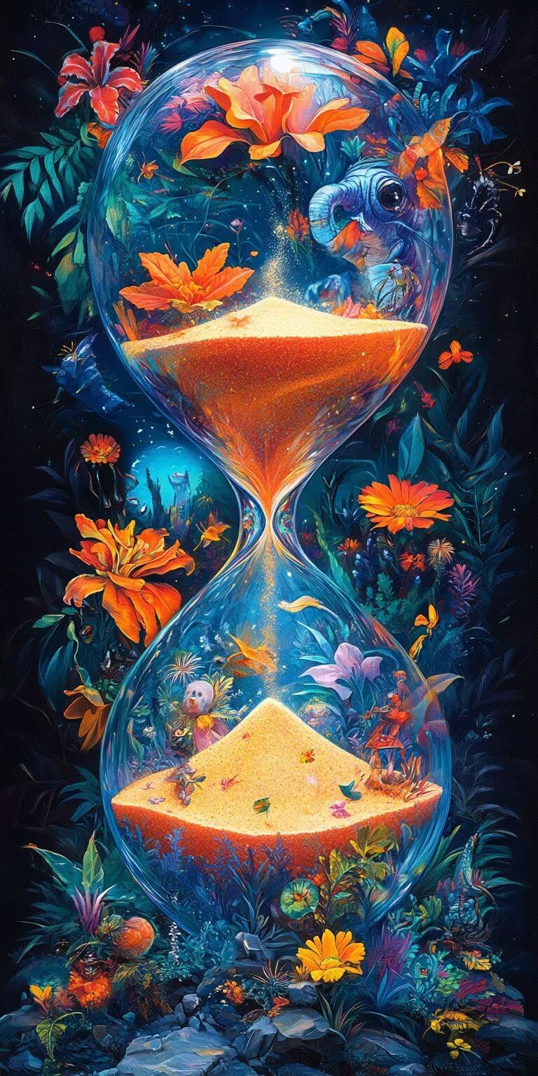 Dipingere con i Numeri Fuoriuscita di sabbiaastratto, 100x200cm, k-362