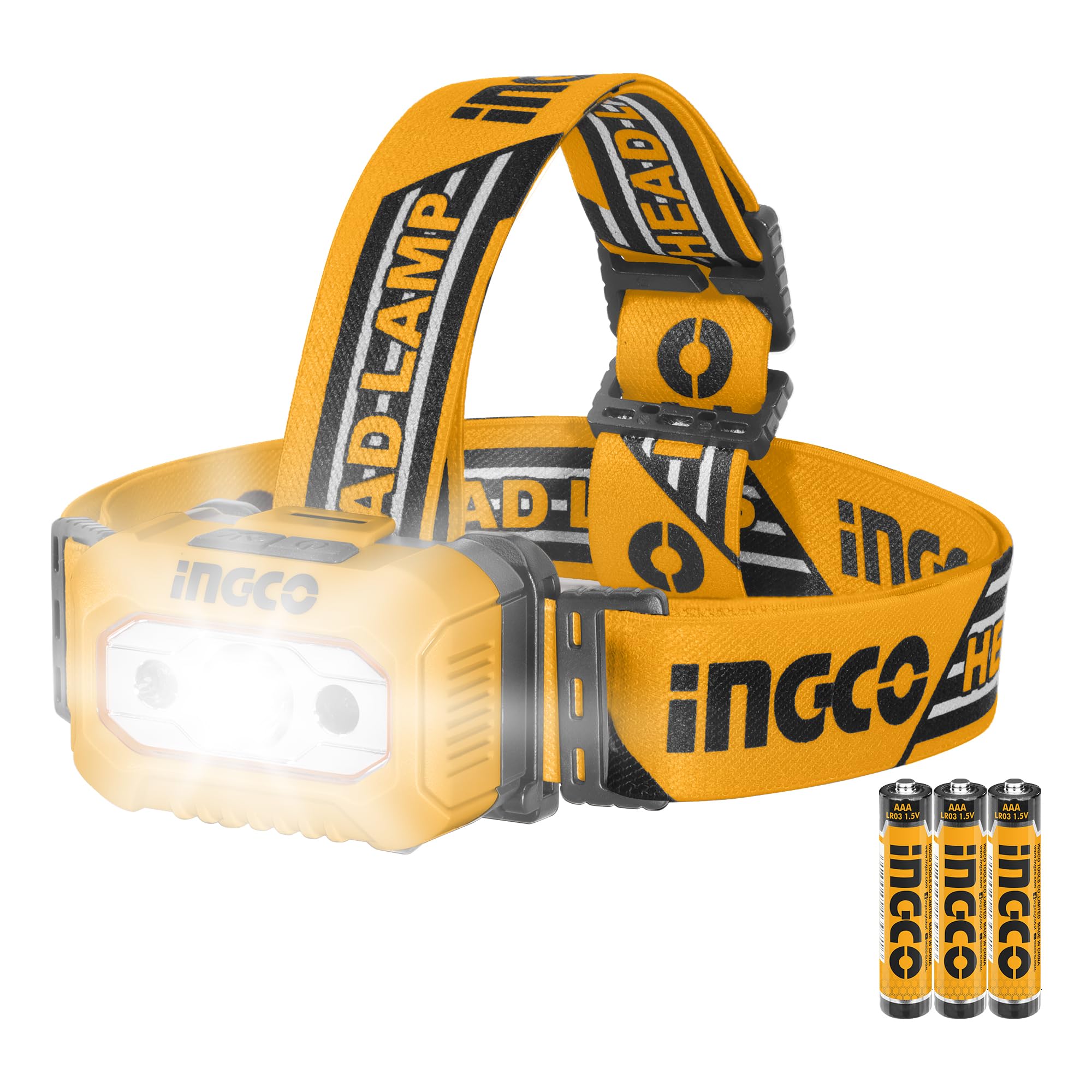 INGCO Headlamp For Running, Camping, Fishing, Cycling, Hiking, Waterproof (B0BDG3SXTG) Amazon Price History, Amazon Price Tracker