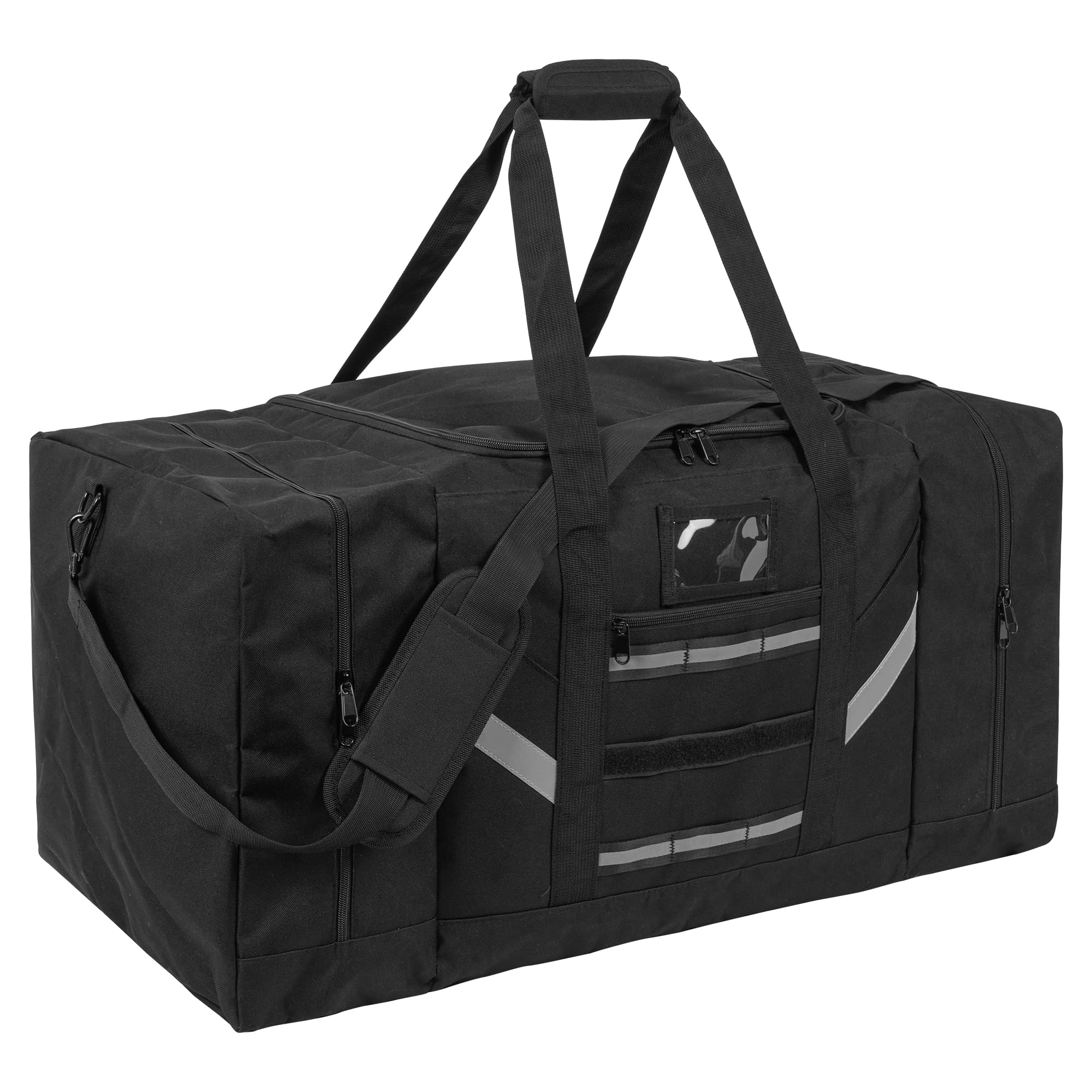 OUUTMEE Firefighter Duffle Bag, Large Gear Storage Firefighter Gear Bag with Shoulder Strap