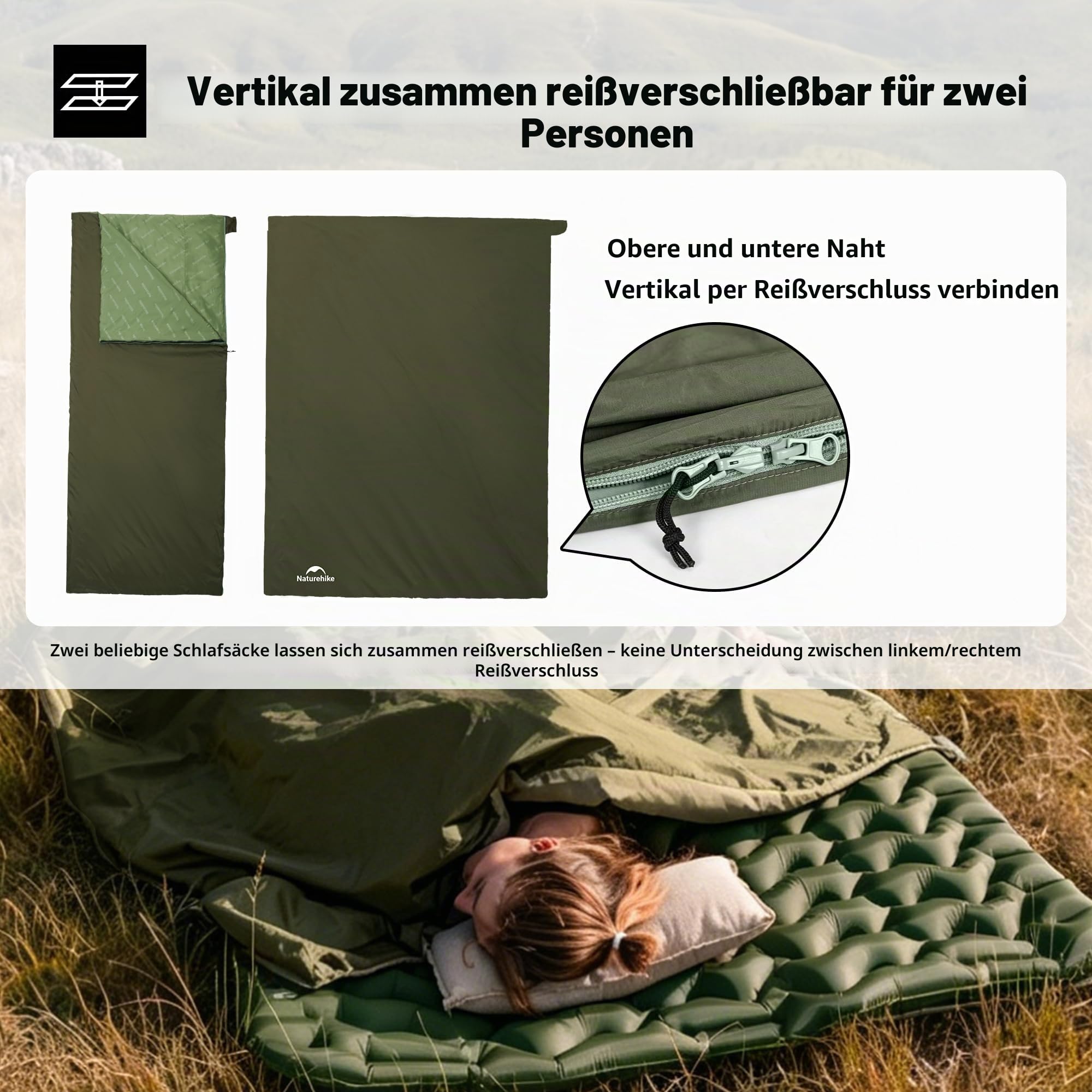 schlafsack verbinden Naturehike Ultraleicht Mini Kleines Ultraleicht 680/760g für 3 Jahreszeiten mit 190x75/205x85cm zum Wandern Rucksackreisen Camping bei ca. 15°C Verwenden ((PFAS-frei) Armeegrün-XL) Sport & Freizeit Farbe:Rot / Schwarz Holzkohle-Aufbewahrungsbox 60x40x42 cm - Engine
