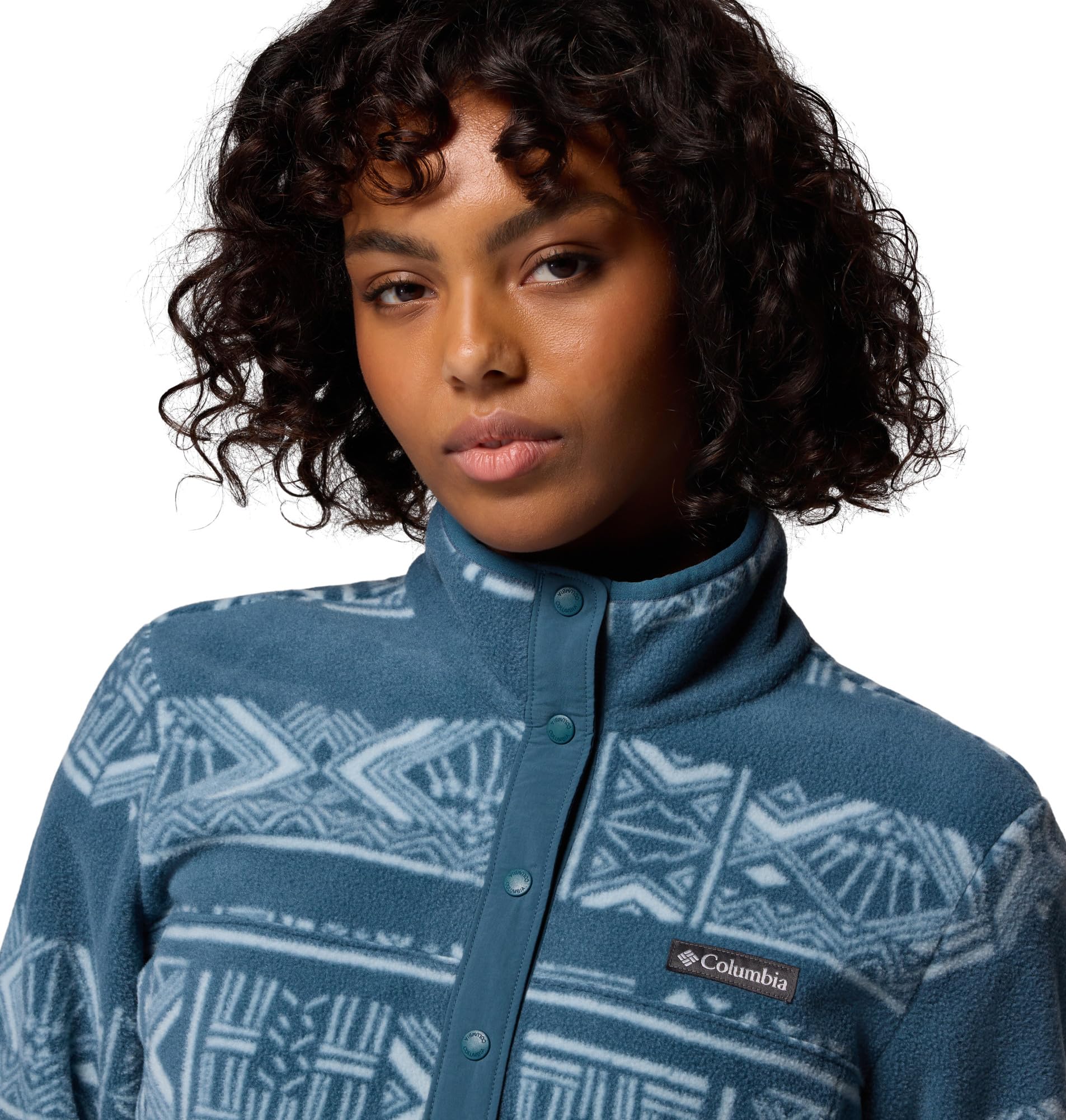 Columbia Benton Springs Printed 1/2 Snap Suter pulver Mujer