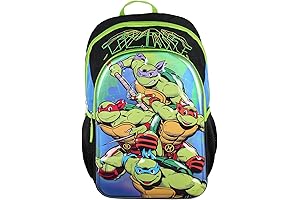 Teenage Mutant Ninja Turtles TMNT Backpack for School - Green
