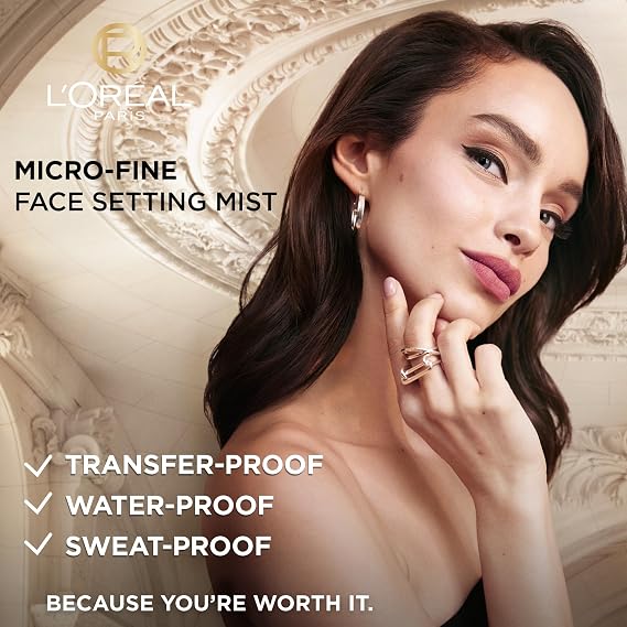 L'Oreal Paris Infaillible 3-Second Makyaj Sabitleme Spreyi (2 paketi)