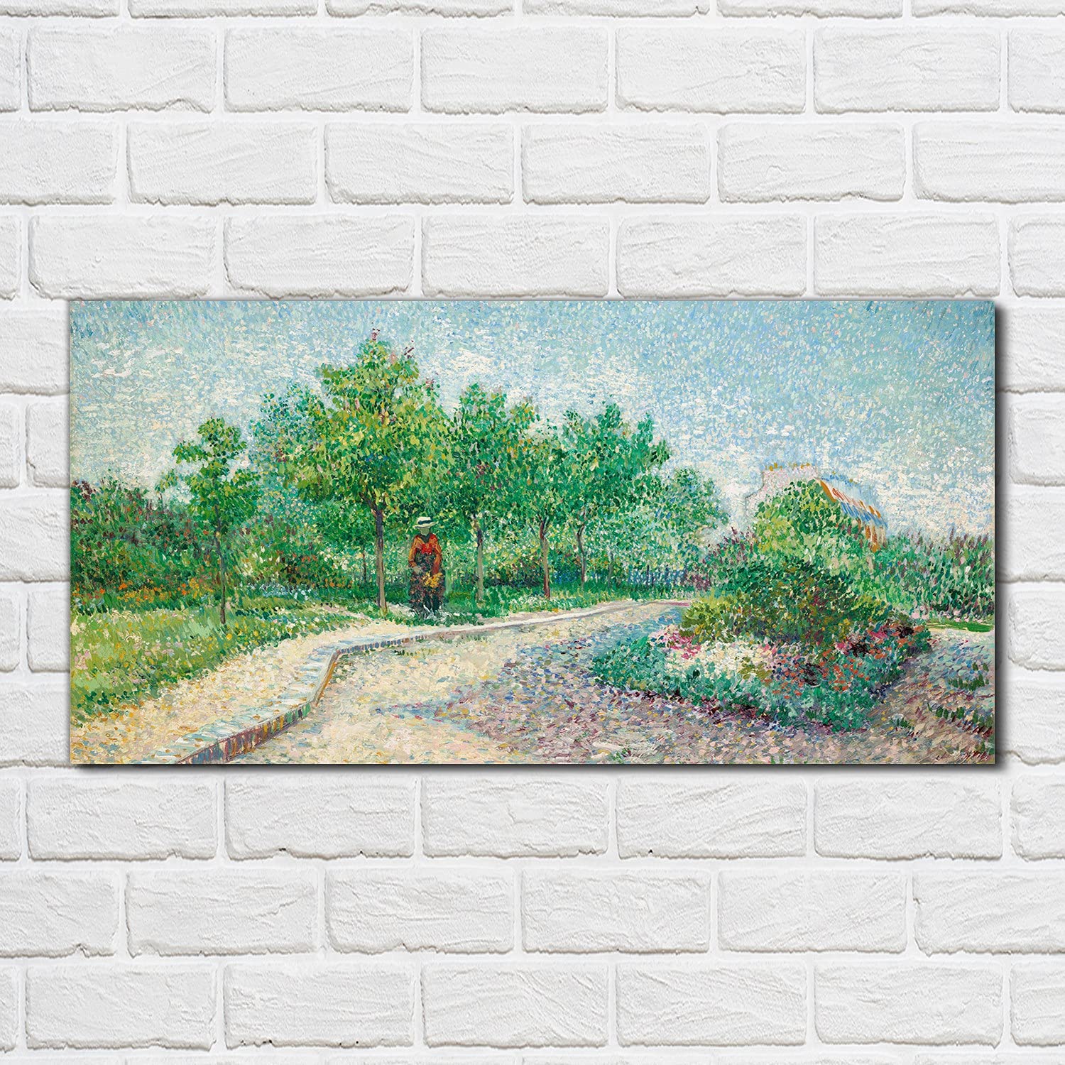 Coloray Pintura Vidrio Acrílico 100x50cm Sala De Estar Cocina Cuadro De Pared De Arte De Vidrio Acryl Mural - Árboles De