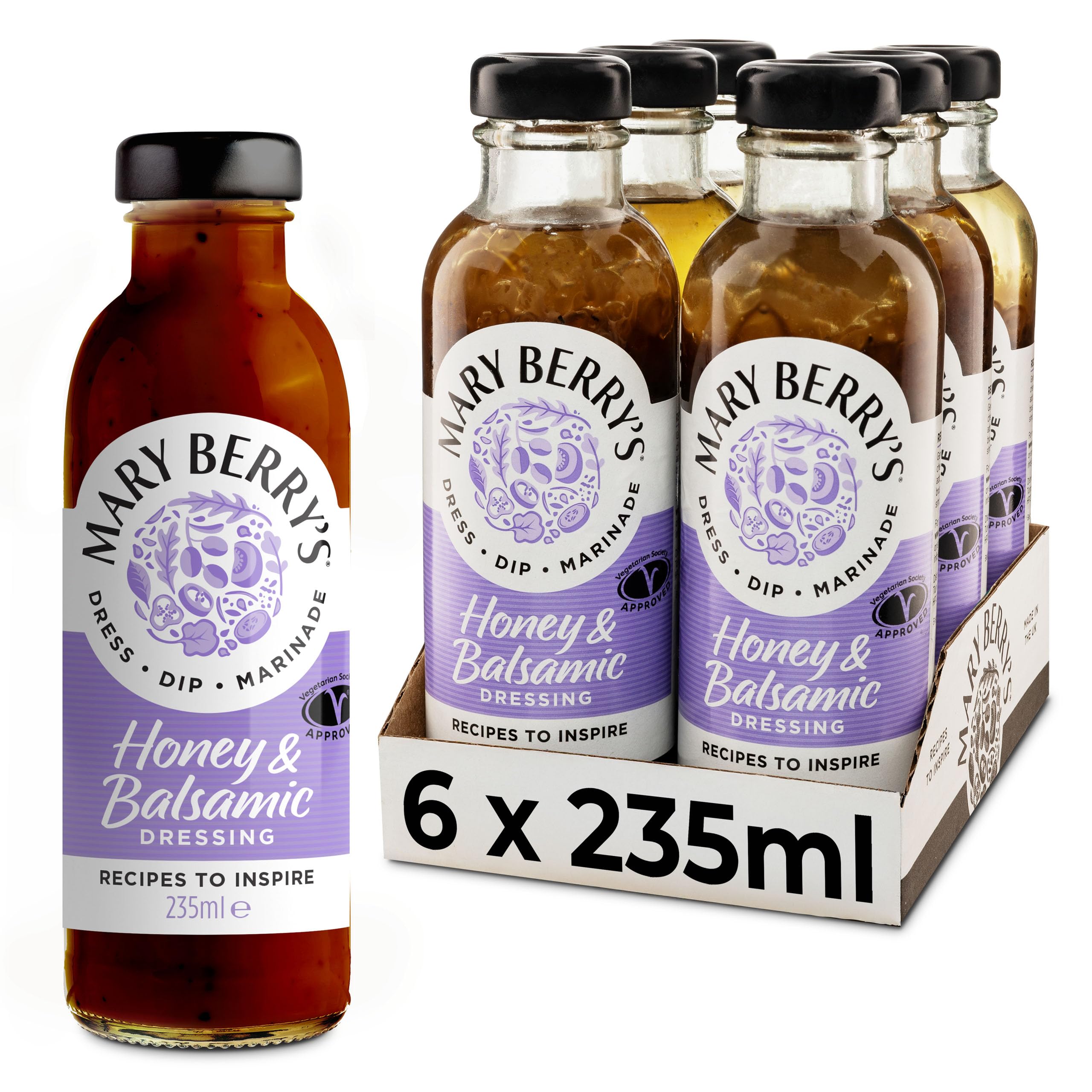 Mary Berry's Honey & Balsamic Vinaigrette 235G product image