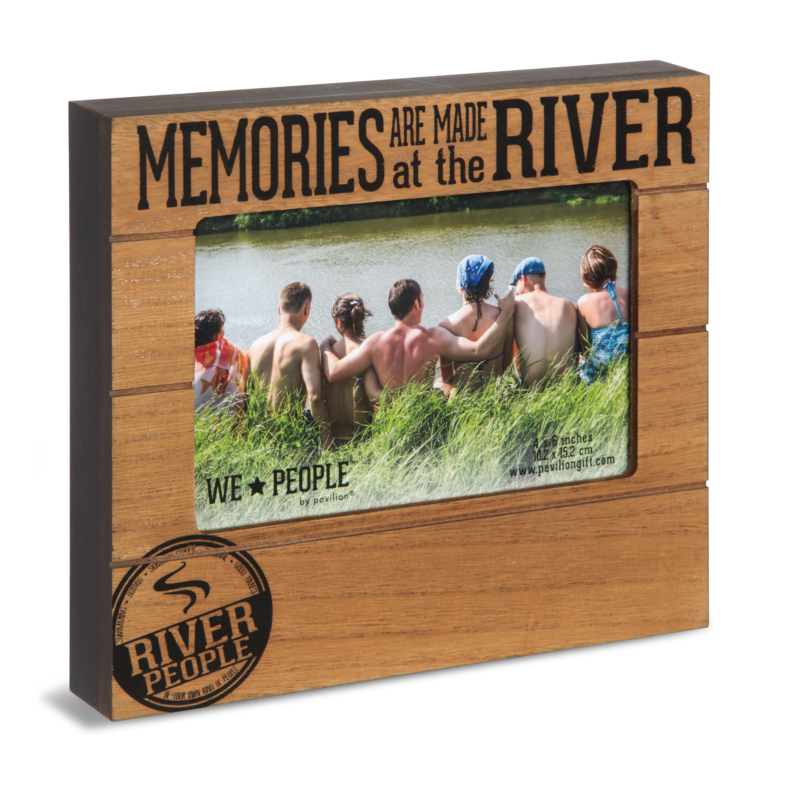 Cadre photo 4x6 Nous Personnes le cadeau idéal souvenirs de la rivière