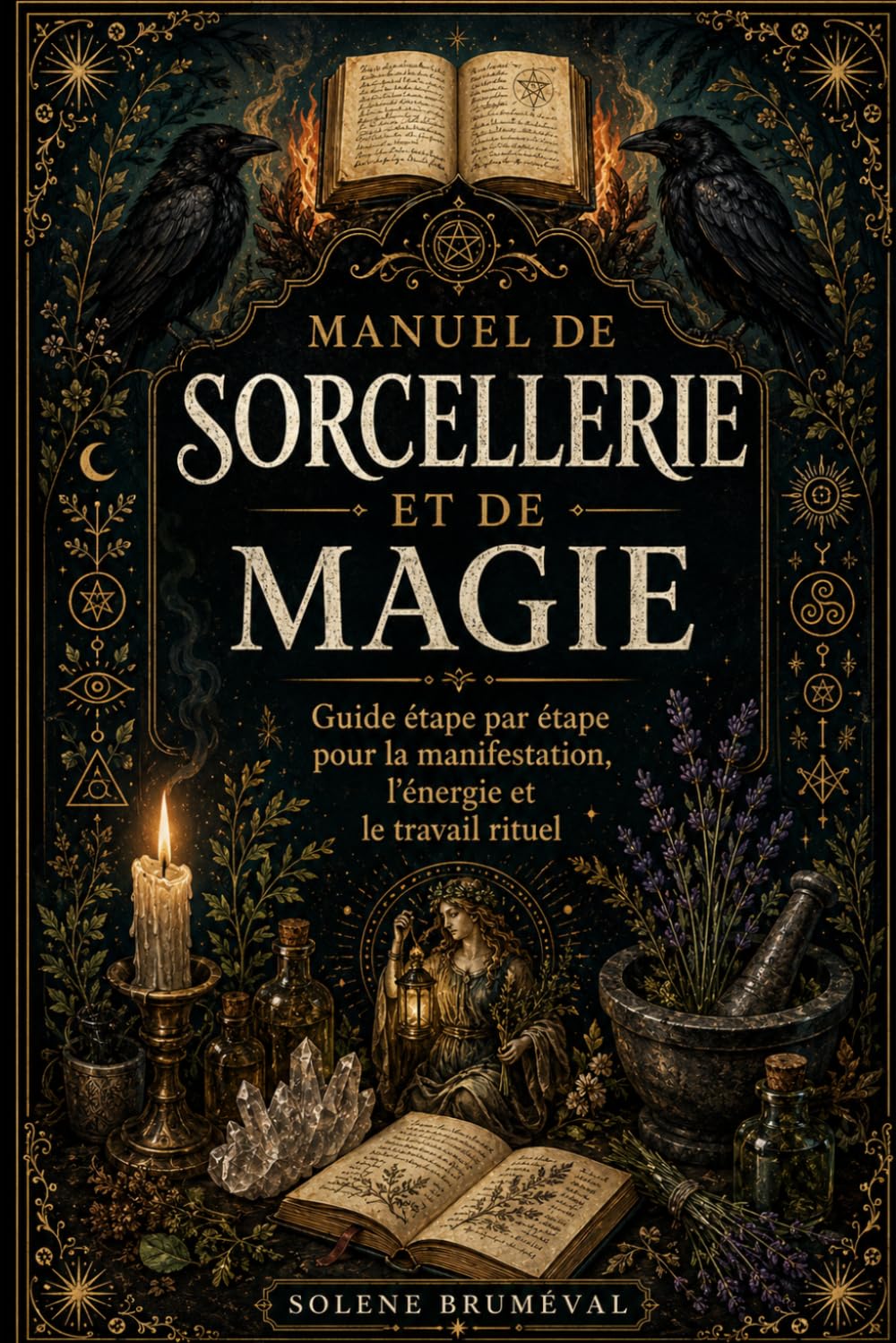 MANUEL DE SORCELLERIE ET DE MAGIE: Guide étape par étape pour la manifestation, l’énergie et le travail rituel