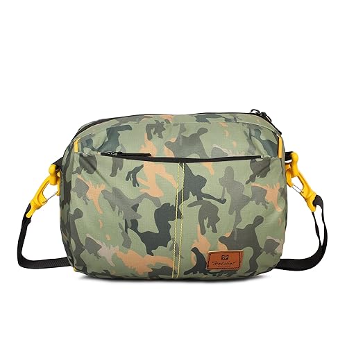 HOTSHOT BAG CAMOUFLAGE CASUAL SLING BAG||SIDE BAG|| CROSS BODY BAG||CASH BAG||PASSPORT BAG||SMALL PICNIC BAG||LUNCH BAG||FOR BOYS AND GIRLS||FOR MEN AND WOMEN||WATERPROOF SMALL SLING BAG