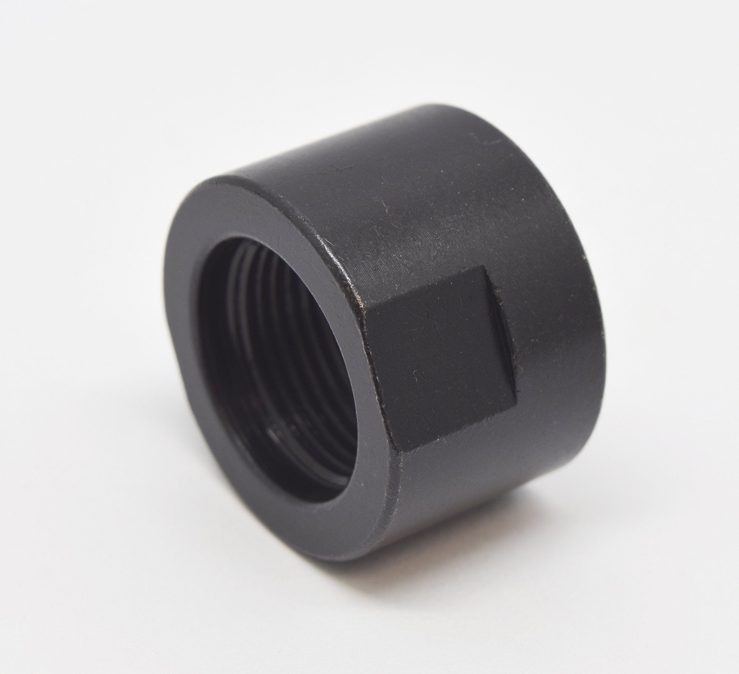 5/8" X 24 Bull Barrel Thread Protector .930 Dia. Black 5/8" Long Smooth #4167