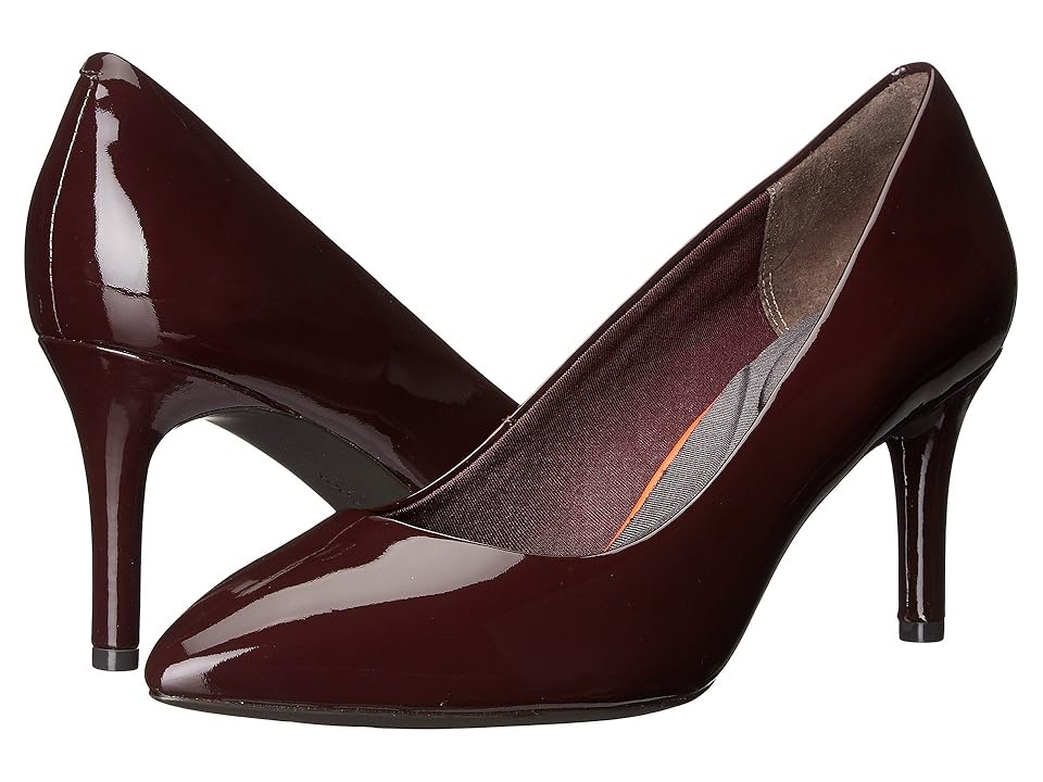 

Rockport Total Motion 75mm Pointy Toe Pump (Dark Vino Patent) High Heels