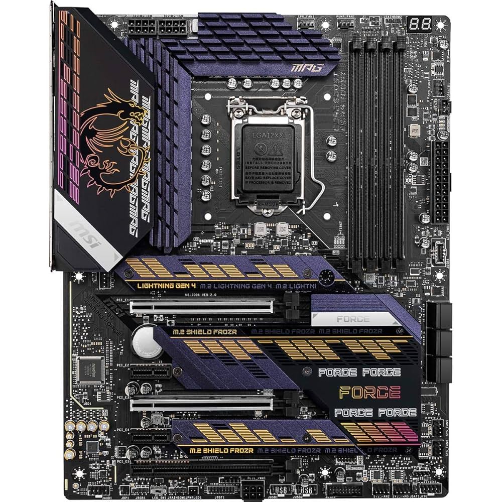 Amazon | MPG MPG Z590 Gaming Force ゲーミングマザーボード