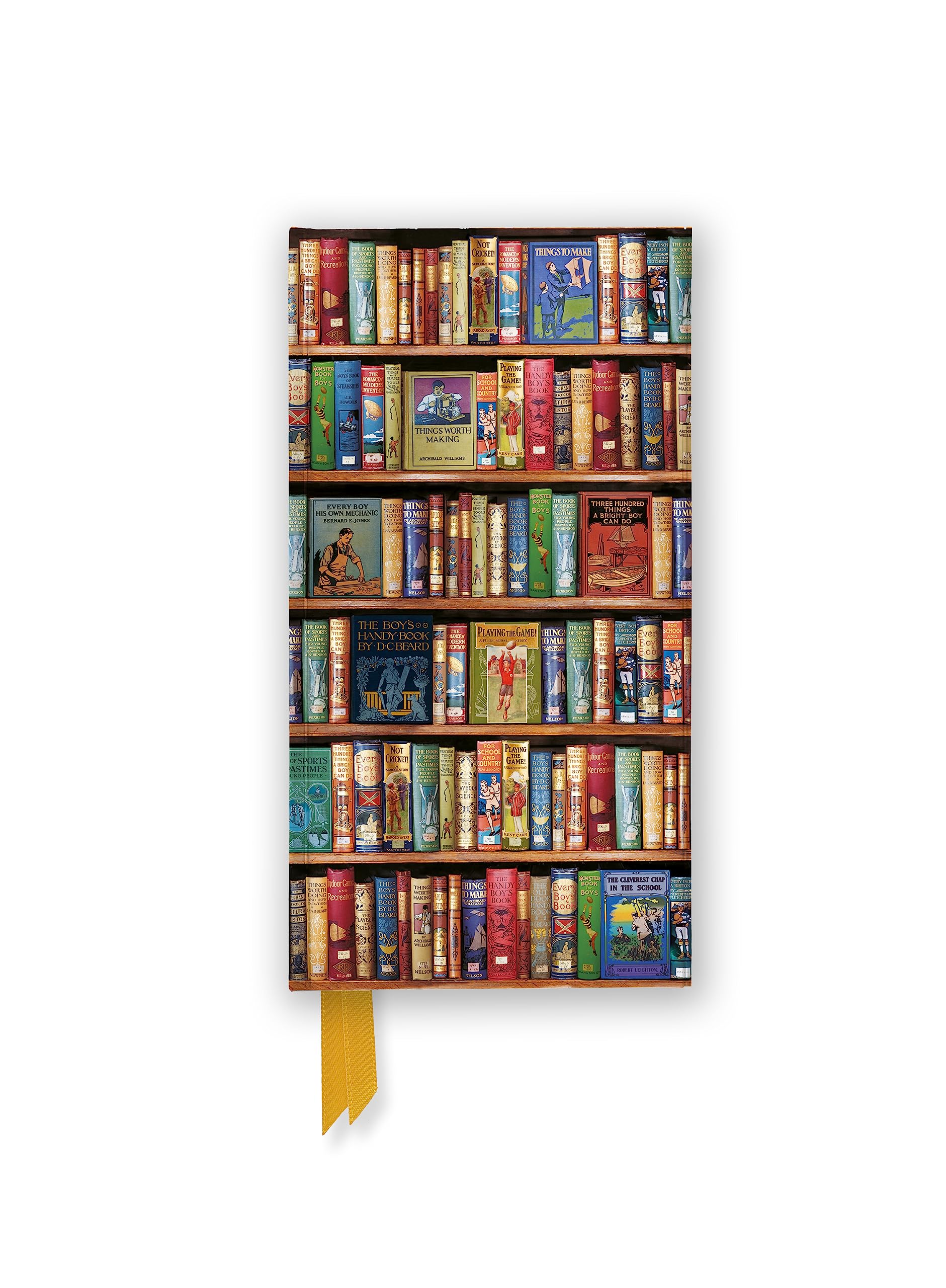 Bodleian Libraries: Hobbies & Pastimes Bookshelves (Foiled Slimline Journal) (Flame Tree Slimline Journals)