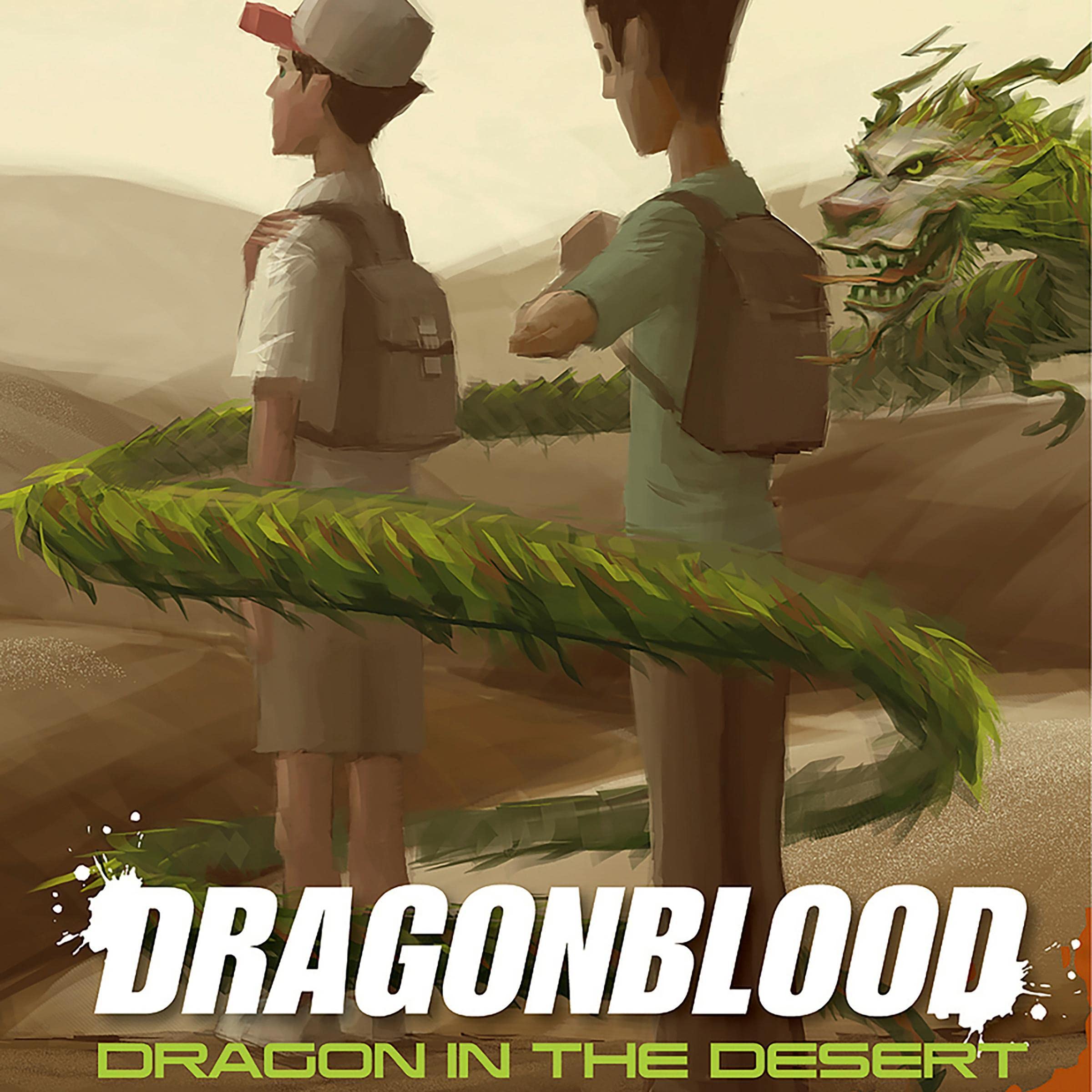 Cover art for Dragonblood: Dragon in the Desert