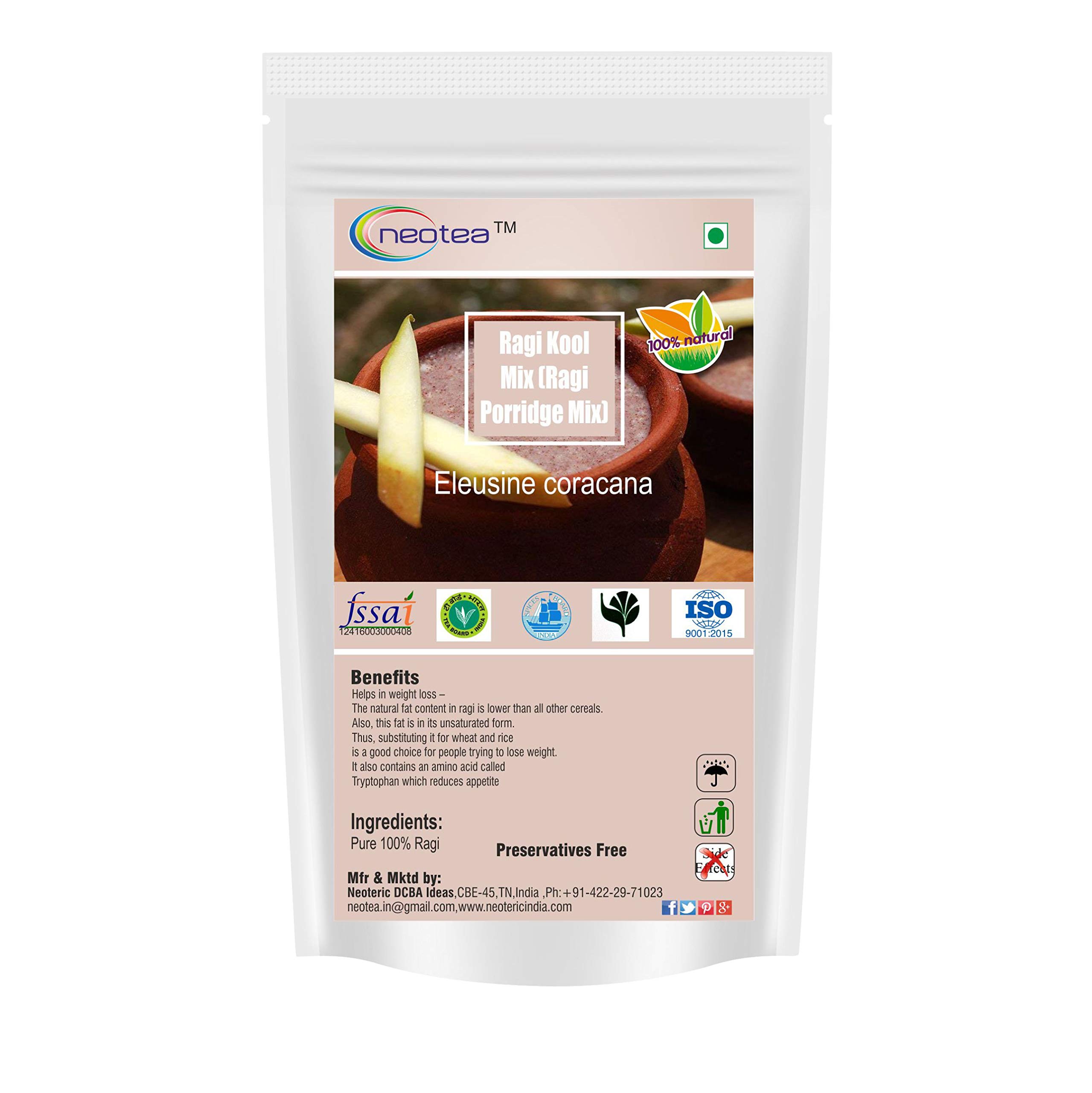 Amazon.com : Neotea Ragi Kool Mix (Ragi Porridge Mix) (500g