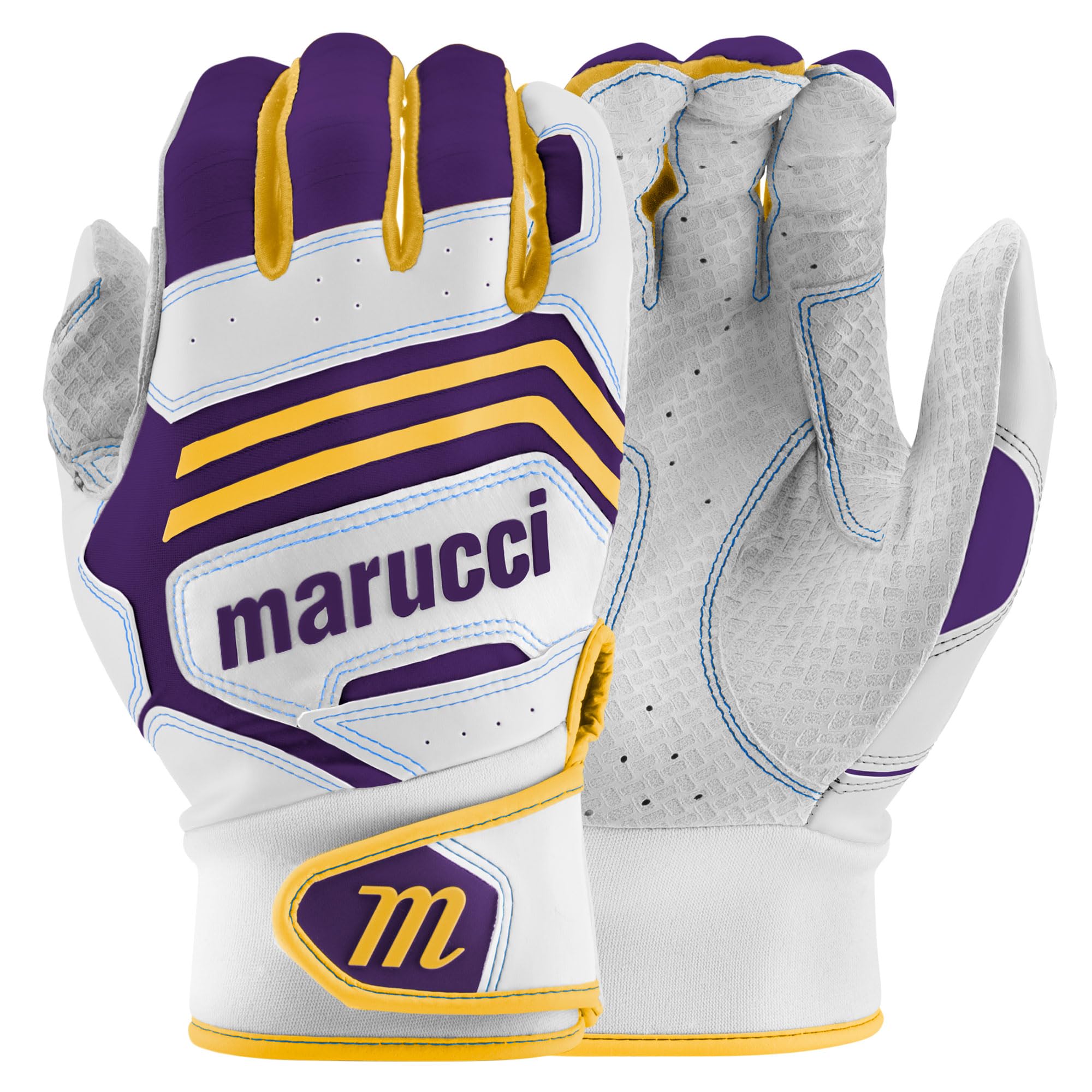 Amazon | MARUCCI FUZN PRO 大人用 バッティンググローブ ホワイト 