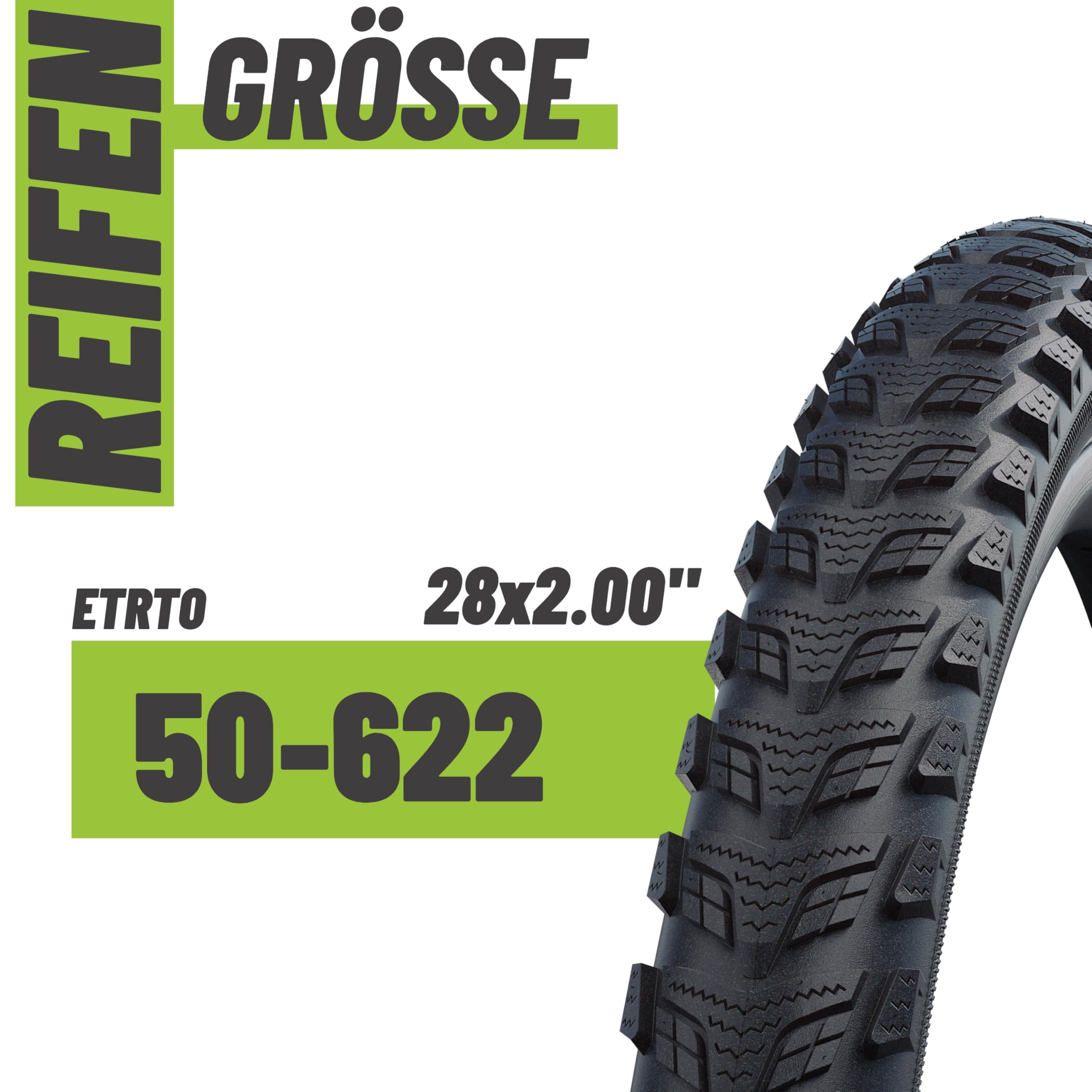 2er Set Schwalbe Fahrradreifen Marathon 365 28 Zoll (Verschiedene ETRTO: 40/47/50/55-622) + AV, DV, SV, SCV Schlauch oder Ohne Schlauche +3 Reifenheber