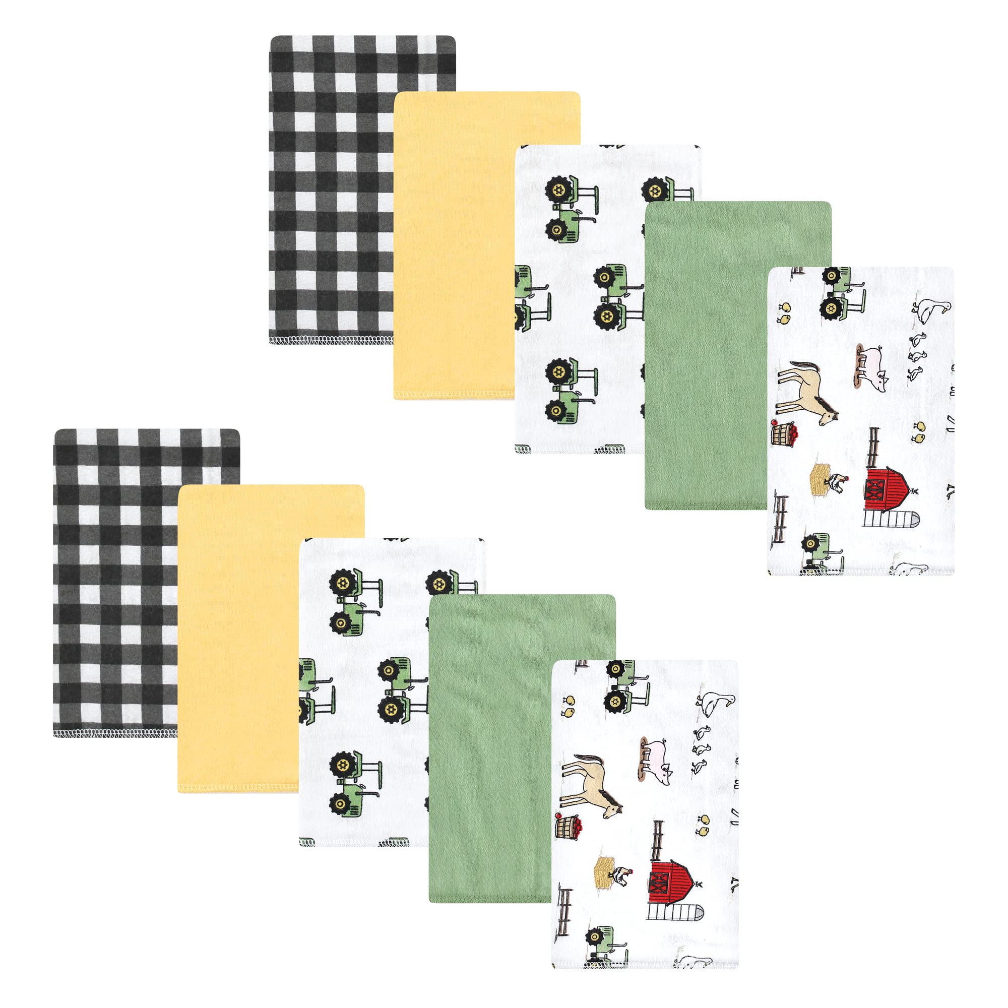 Langes bébé en flanelle coton imprimé ferme tissu d'épaule absorbant pour nouveau-né garçon