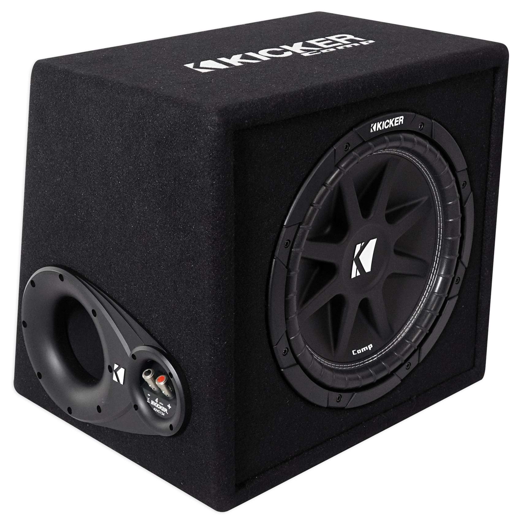 Amazon.co.jp: KICKER 43VC124 Comp 12インチ サブウーファー ベント 