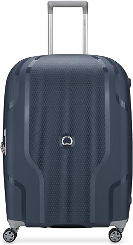 DELSEY Paris Clavel - Equipaje expandible con ruedas giratorias, Azul jean, Clavel Hardside - Equipaje expandible con ruedas giratorias