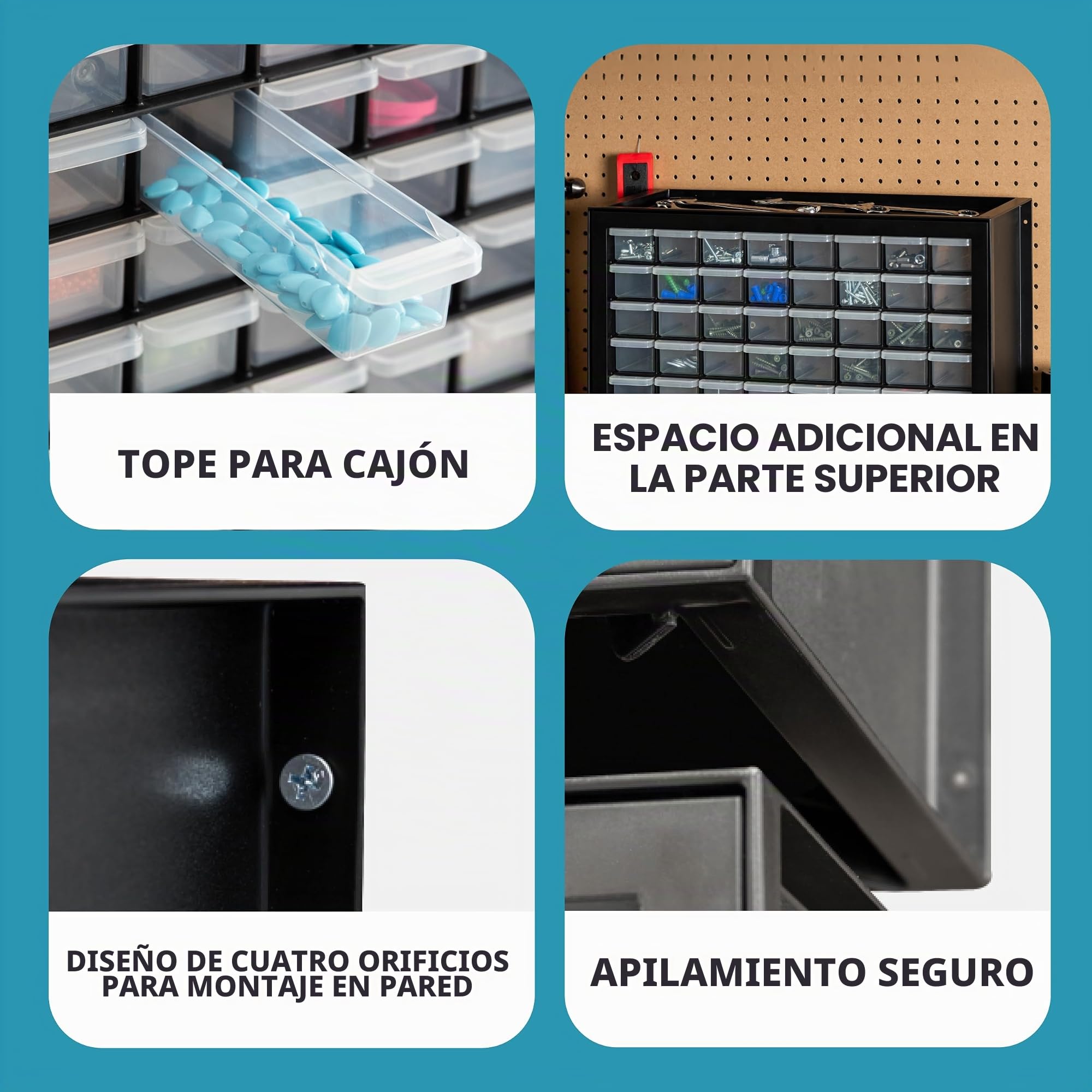 Iris USA, Inc. Dpc Armario, Negro