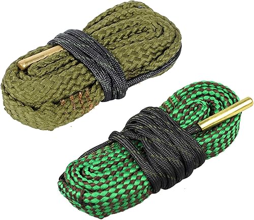 Kit de limpieza de pistola para pistola 0.354 in.38 .380 .357, 0.219 in. 22 .223, 2 paquete de 2